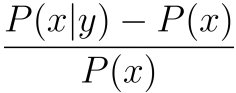 discrepancy fraction formula